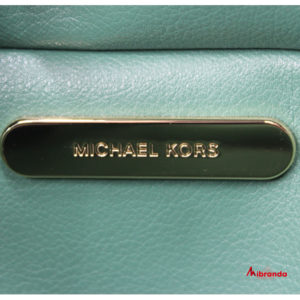 Bolso Tote KIMBERLY, de Michael Kors, verde/marrón