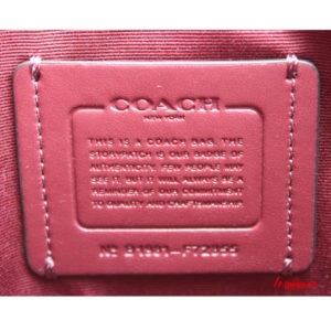 Bolso EMMA, de Coach, rosa, tamaño pequeño