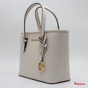 Bolso Tote XS JET SET TRAVEL, de Michael Kors, color vainilla