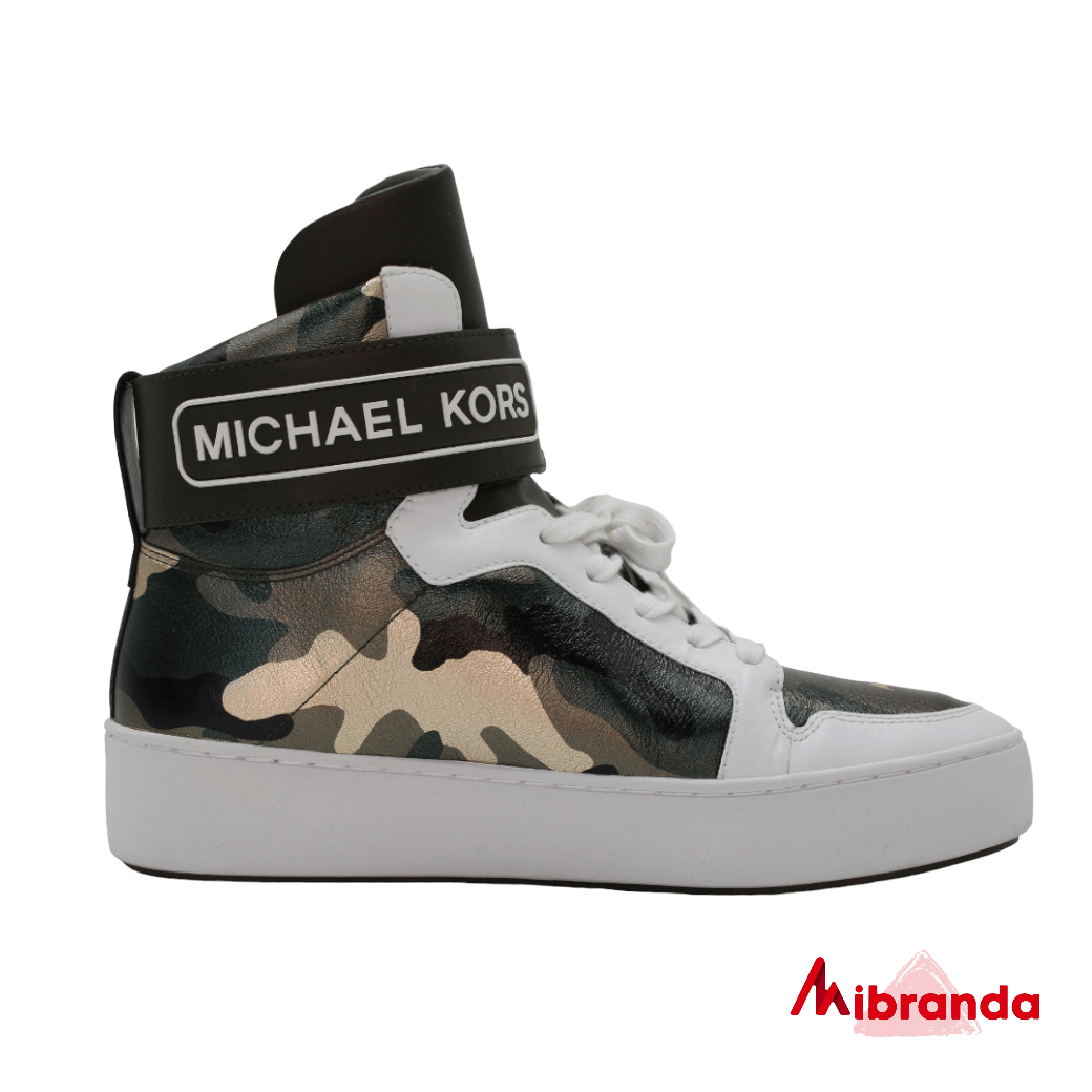 Sneakers TRENT HIGH TOP printed metallic, de Michael Kors