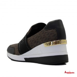Sneakers VARGAS TRAINER black/brown, de Michael Kors
