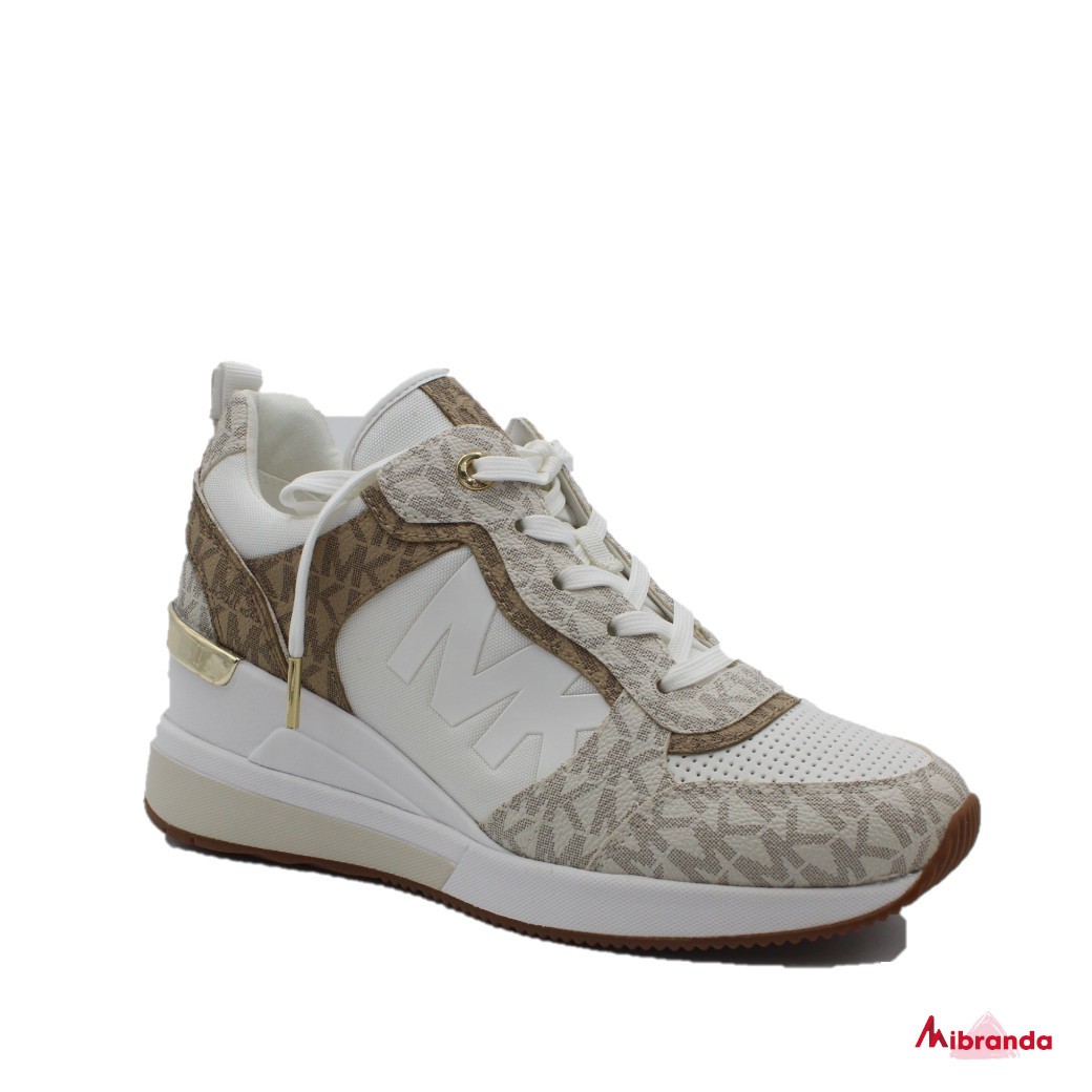 Sneakers CRISTA TRAINER, tech cnvas/mk print, de Michael Kors