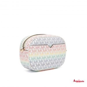 Bolso bandolera oval, rainbow, de Michael Kors.