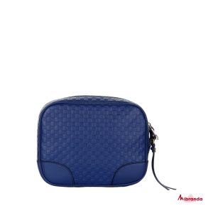 Bolso bandolera Micro GG, azul, de Gucci
