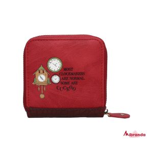 Cartera Cuadrada Tick Tock Clock Shop, de Vendula London