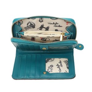 Cartera con Cremallera Sugar and Spice Coffee Shop, de Vendula London