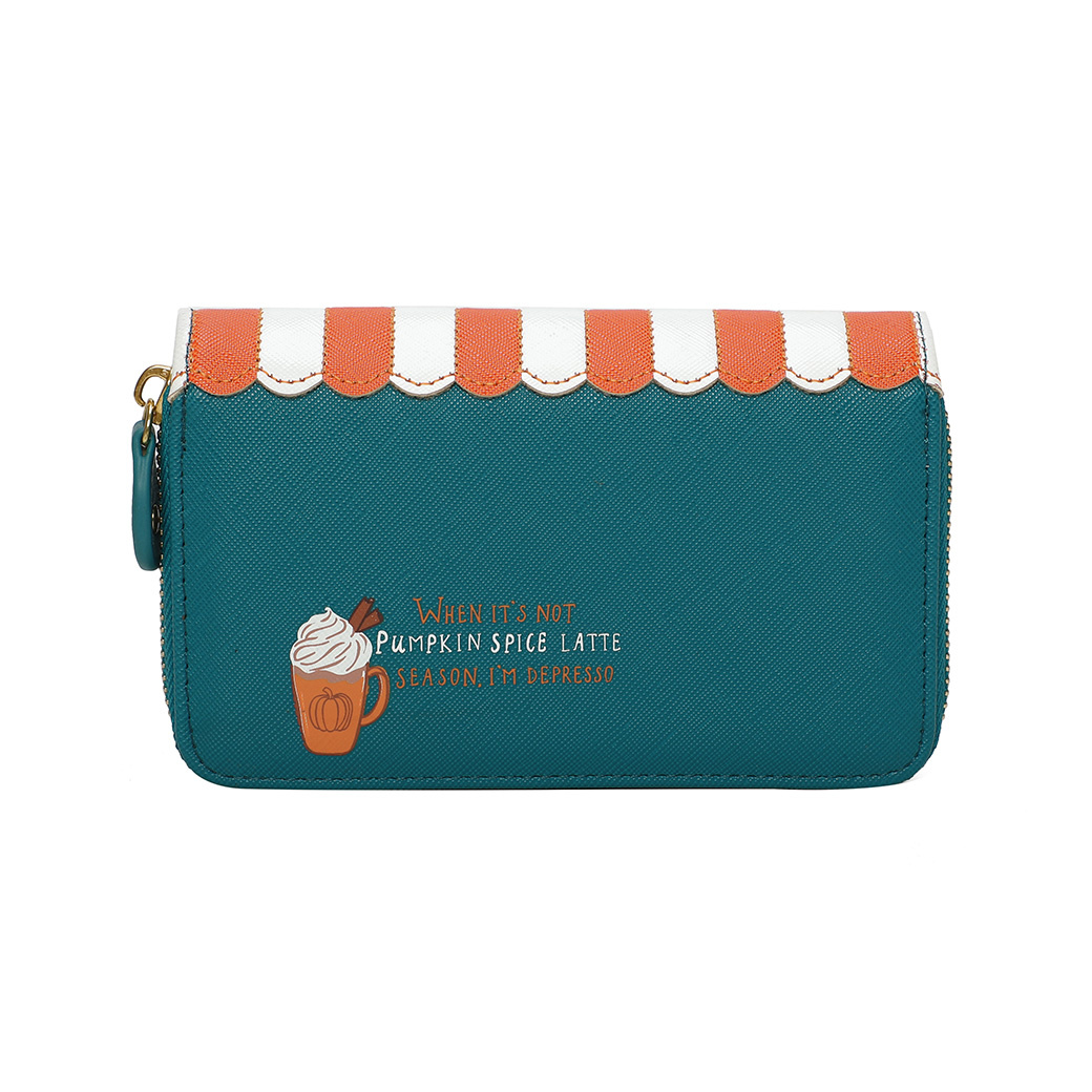 Cartera con Cremallera Sugar and Spice Coffee Shop, de Vendula London