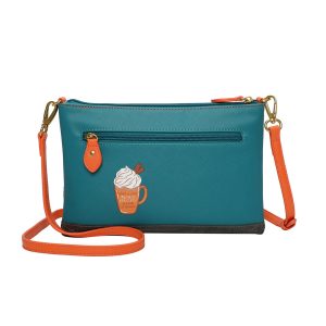Bolso Clutch Kate Sugar and Spice Coffee Shop, de Vendula London.