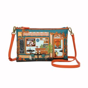 Bolso Clutch Kate Sugar and Spice Coffee Shop, de Vendula London.