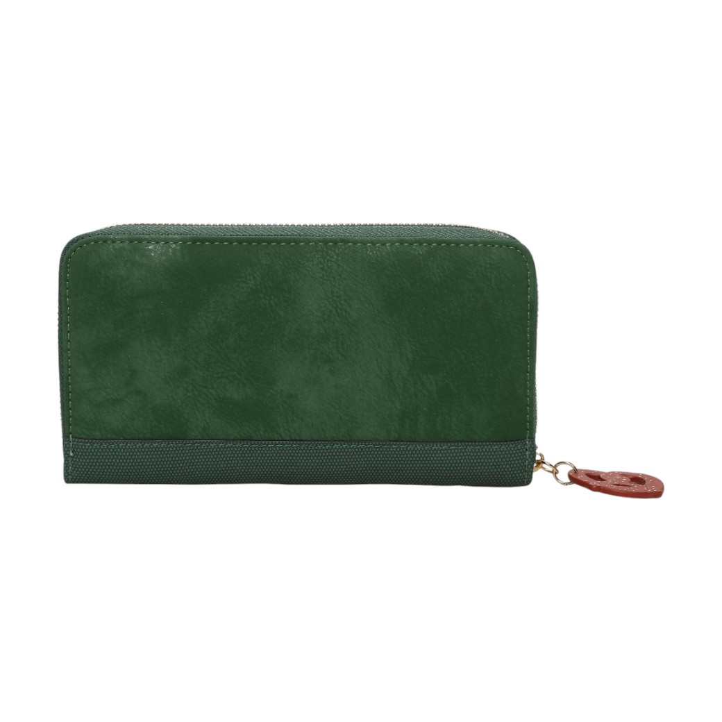 Cartera grande con cremallera New York City Cats&Corgis, de Vendula London.