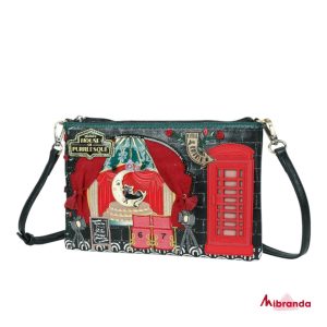 Bolso Clutch Purrlesque Club, de Vendula London.