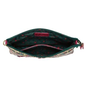 Bolso Clutch Vendula Christmas Library, de Vendula London.