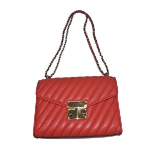 Bolso de hombro Rose, sangría, de Michael Kors.