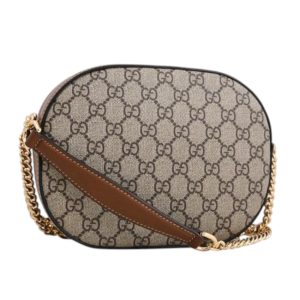 Bolso cruzado con cadena GG Supreme, de Gucci