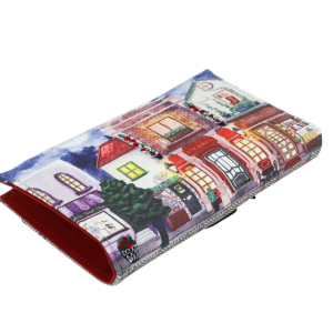 Cartera doblada Suave Cheers Street, de Vendula London