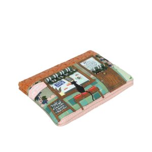 Monedero con cremallera Pie Shop, de Vendula London