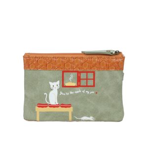 Monedero con cremallera Pie Shop, de Vendula London