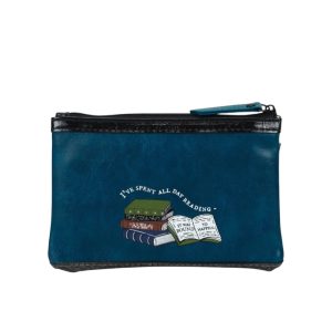 Monedero con cremallera Between the Covers Bookbinders, de Vendula London