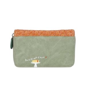 Cartera con cremallera Pie Shop, de Vendula London