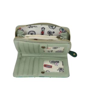 Cartera con cremallera Pie Shop, de Vendula London