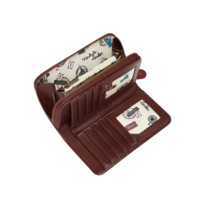 Cartera con cremallera Mystic Wicks Candle and Wandmakers, de Vendula London.